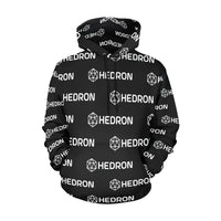 Hedron Combo White Men's All Over Print Hoodie