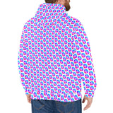 Pulses Small New Men's All-Over Print Hoodie