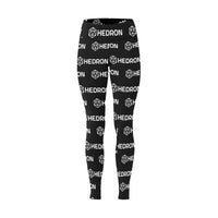 Hedron Combo White Women's Workout Leggings