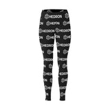 Hedron Combo White Women's Workout Leggings