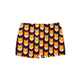 Shiba Inu Black Women's  Boyshort Panties