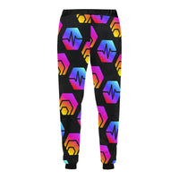 Hex Pulse Combo Black Unisex Casual Sweatpants