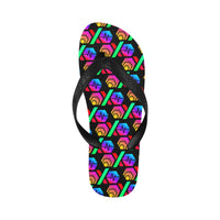 Hex PulseX Pulse Black Flip Flops (For both Men and Women)