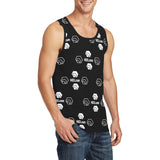 Hex Dot Com White Men's All Over Print Tank Top