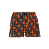 5555 Orange Women's Casual Beach Shorts