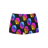 Hex Pulse Combo Black Women's  Boyshort Panties