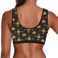 5555 Women's All Over Print Sports Bra