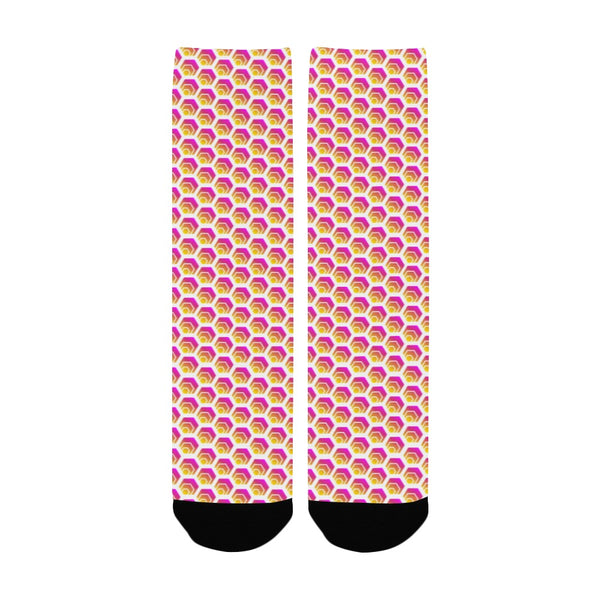 Hex Small Women's Custom Socks