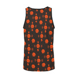 5555 Orange Men's All Over Print Tank Top