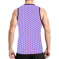 Pulses Small All Over Print Basketball Jersey