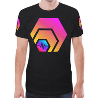 Hex Pulse Morph Men's All Over Print Mesh T-shirt