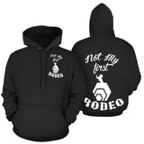 Hex Rodeo White Women's All Over Print Hoodie