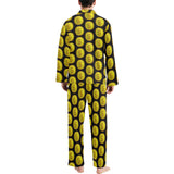 IM 3D BLK Men's Long Pajama Set