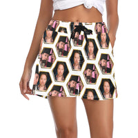 Richard Heart Faces Women's Casual Beach Board Shorts