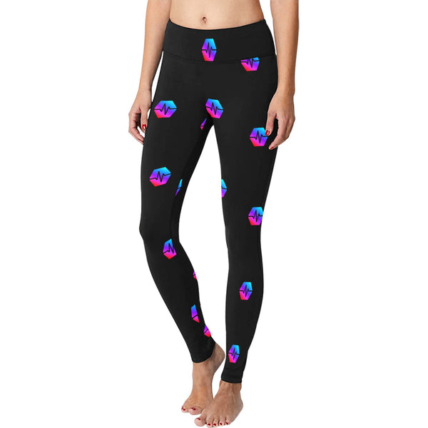 Pulse Small Black Women's Workout Leggings