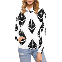 Ethereums Women's All Over Print Hoodie