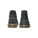 Hex Black & Grey Women's Canvas Chukka Boots