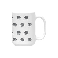 Hex Grey Plus-Size Mug (15 OZ)