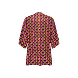 Hex Small Black Women's Kimono Chiffon Cover Up