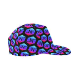 Pulse Black All Over Print Snapback Cap