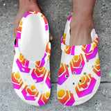 Hex Custom Print Adults Clogs