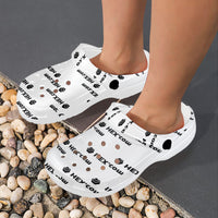 HEXdotcom Combo Custom Print Adults Clogs