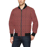 Hex Small Black Men's All Over Print Bomber Jacket