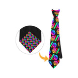 Hex PulseX Pulse Black Custom Peekaboo Necktie