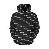 HEXdotcom White Women's All Over Print Hoodie