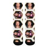 Richard Heart Faces Men's Custom Socks