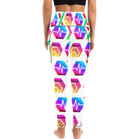 HPXdotCOM All Over Print High Waist Leggings with Pockets