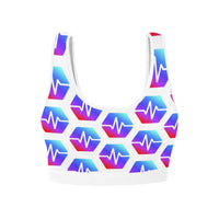 Pulse Women's All Over Print Sports Bra