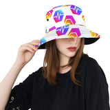 Hex Pulse Combo Unisex Summer Single-Layer Bucket Hat