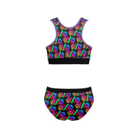 Hex PulseX Pulse Black Women's Sports Bra Yoga Set