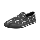 Hex Dot Com White Slip-on Canvas Women's Shoes