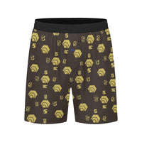 5555 Men's Mid-Length Pajama Shorts