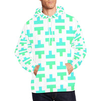 Thetas Colored Men's All Over Print Hoodie