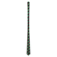 PulseX Black Classic Necktie (Two Sides)