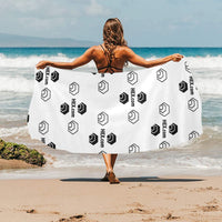 Hex Dot Com Beach Mat  32" x 71"