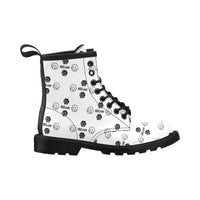 Hex Dot Com Men's PU Leather Martens Boots