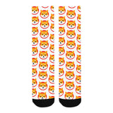 Shiba Inu Sublimated Crew Socks (3 Packs)