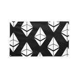 Ethereums Black Flag (59" x 35") - Crypto Wearz