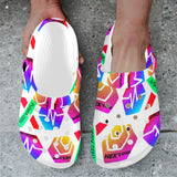 HPXdotCOM Custom Print Adults Clogs