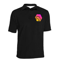 Hex Logo Men's Print Polo Shirt