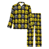 IM ALL 3 BLK Men's Long Pajama Set