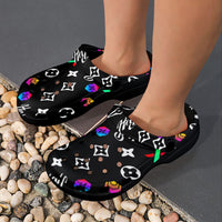 RH HPX Color White Custom Print Adults Clogs