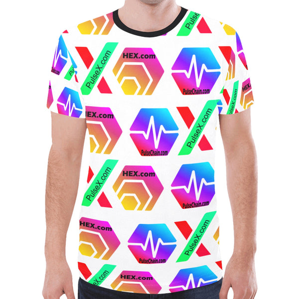 HPXdotCOM Men's All Over Print Mesh T-shirt