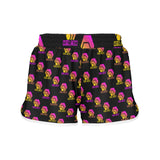 Hex Color Dot Com Black Women's Sports Shorts