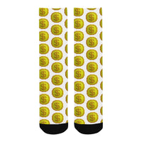 IM 3D WHT Men's Custom Socks