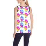 Hex Pulse TEXT Women's All Over Print Tank Top